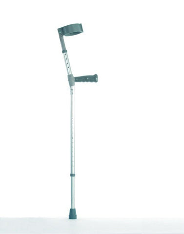 Elbow Crutches - PVC Handle - Double Adjustable Crutches