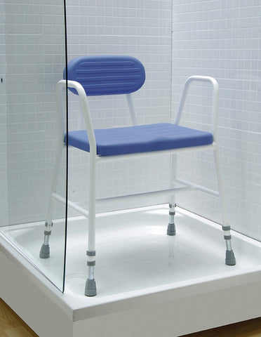 Wide PU Shower Stool