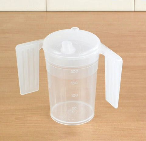 Feeder Cup With Twin Handles - Narrow Spout