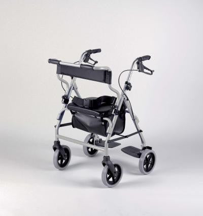 2 In 1 Rollator & Transit Chair