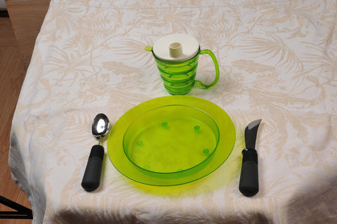 Ergo Plate - Green