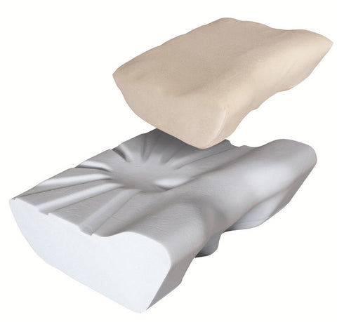 Visco Memory Foam Travel Pillow