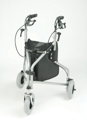 3-Wheeled Rollator - Red