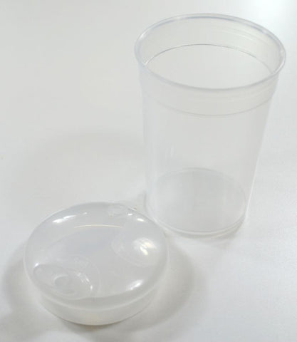 Feeding Beakers & Lids - Twin Pack 3mm spout